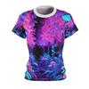 Psychedelic Mushroom Streetwear Tee For Men Harajuku Fashion Short Sleeve T Shirt 3D Print Graffiti Personality Colorful Tops
