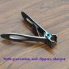 Nail Clippers Wide Jaw Opening Stainless Steel Fingernail Clipper Thick Hard Toenail Cutter Manicure Scissors tools