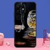Cigar and Whiskey Case For Samsung Galaxy S24 S23 S22 Ultra S20 S21 FE Note 20 S8 S9 S10 Note 10 Plus Cover
