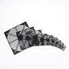2Pcs Plastic PC Fan Dust Filter Cover Dustproof Protector for Computer Cooling Industrial Ventilation Setup
