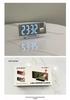 2026 Modern Minimalist LED Mirror Projection Clock with Temperature Display