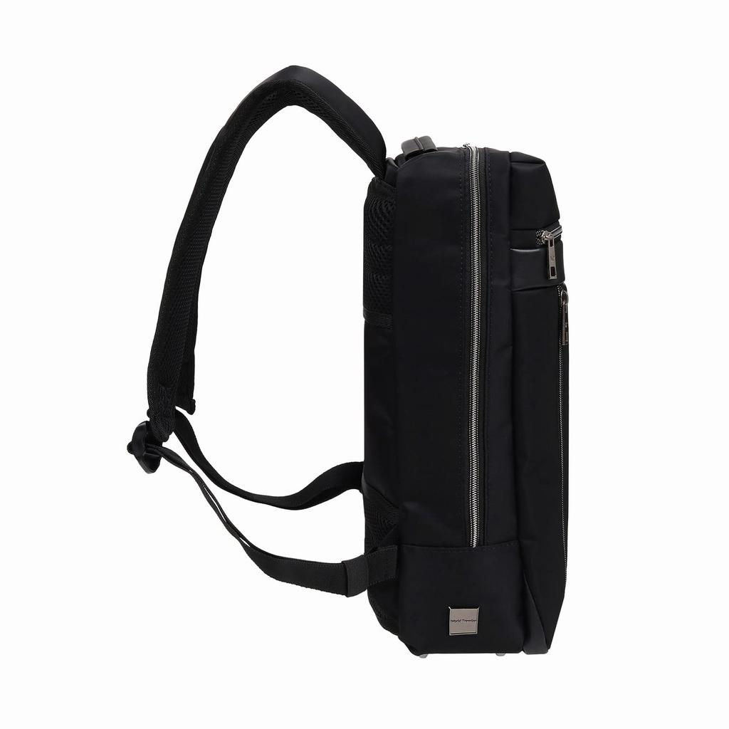 World Traveler Elan Backpack, A4 Size, 13.3-inch Laptop Storage, No. 17244, Men's, Black