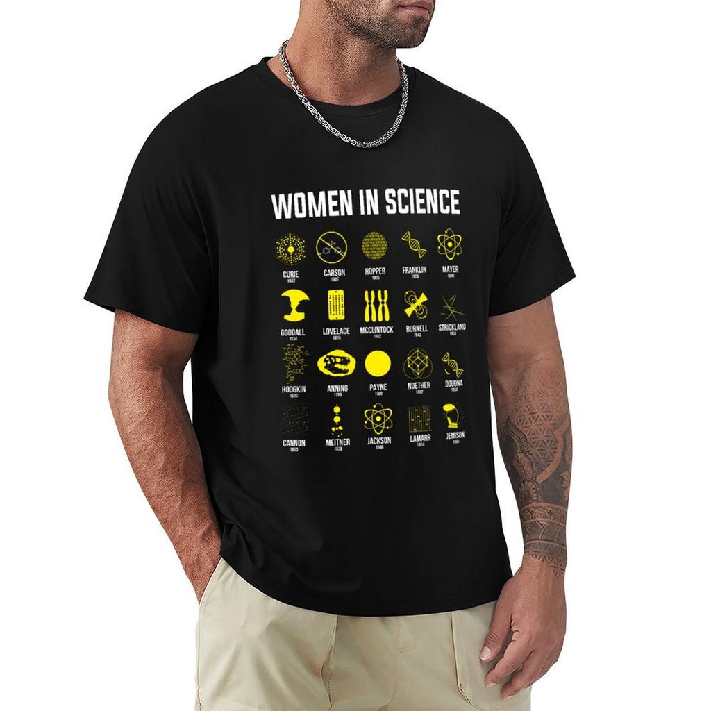 Unisex In Science Gift Chemistry Physics Unisex Scientist Tshirt Big Size Daily Wear Tshirt