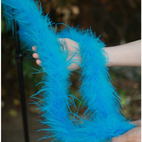 DIY 1 Ply Ostrich Feather Boa Customized Real Ostrich Feathers Scarf for Wedding Dress Sewing Decoration Plume Woman Shawl