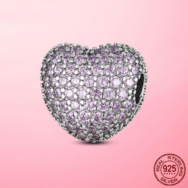 Verschlussclip 925 Silber Sicherheitskette Clip Charms Stern Perlen Stopper passend für Original Dora Armband Original DIY Schmuck