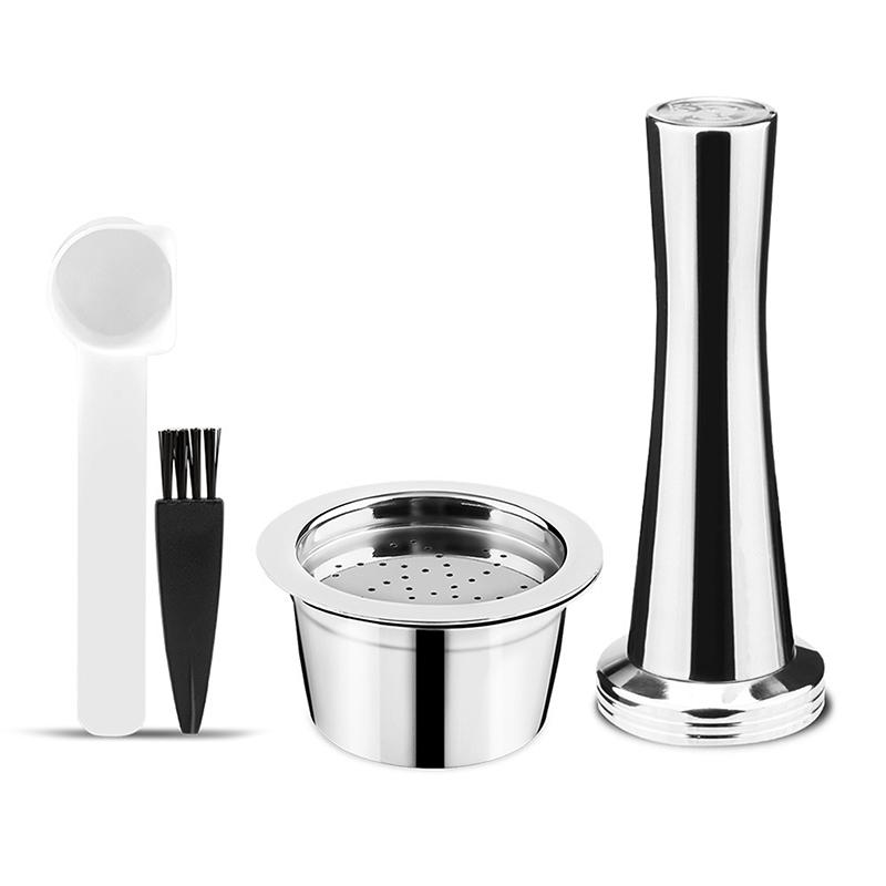 Coffee Capsule Stainless Steel Reusable Coffee Pods For Aldi Expressi Tchibo Cafessimo&K Fee Aldi Expressi Coffee Machine
