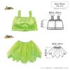 Artec Kids' Tinker Bell Princess Dress Fairy Costume 18392