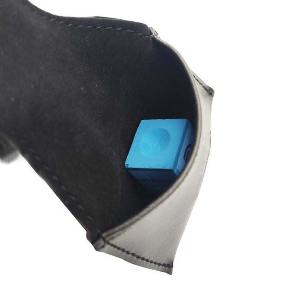 Waist Hanging Billiard Chalk Bag PU Pouch Snooker Chalk Holder Entertainment