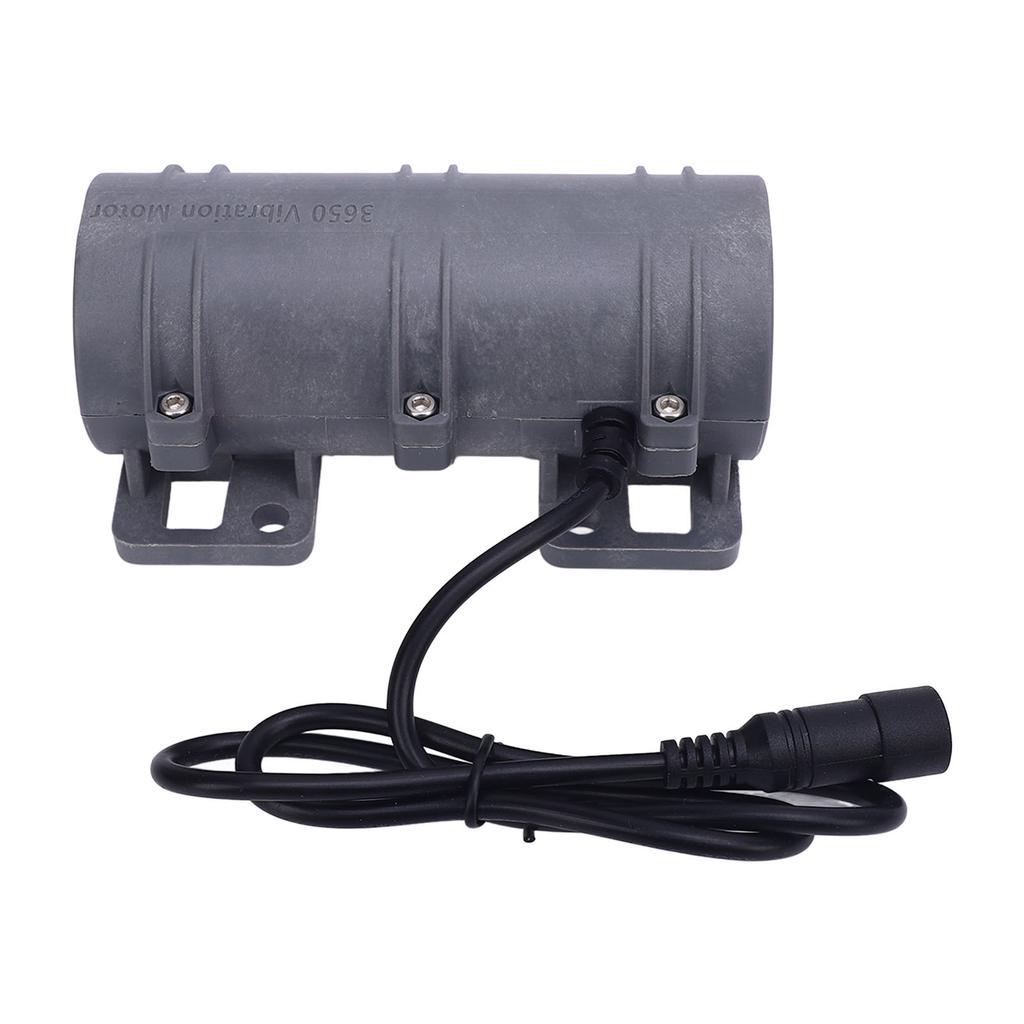 Vibration Motor 3650 DC 3800RPM with Adjustable Speed Adapter Double Eccentric for Massaging Bed