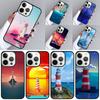 Abstract Highway Landscape Lighthouse Phone Case For iPhone 17 Air 16 16e 15 13 14 Pro Max 11 12 Plus 2022 MAX Shell