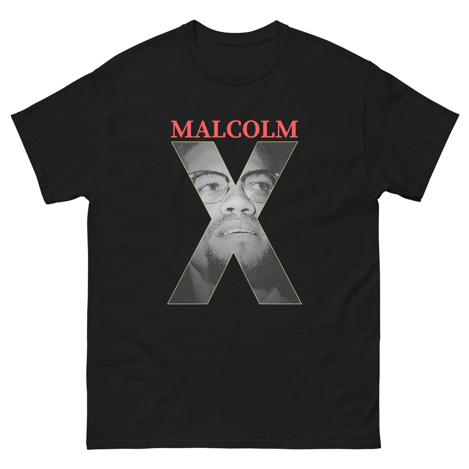 Malcolm: Empowering Unisex T-Shirt - Voice of the Voiceless, Social Justice Advocate S
