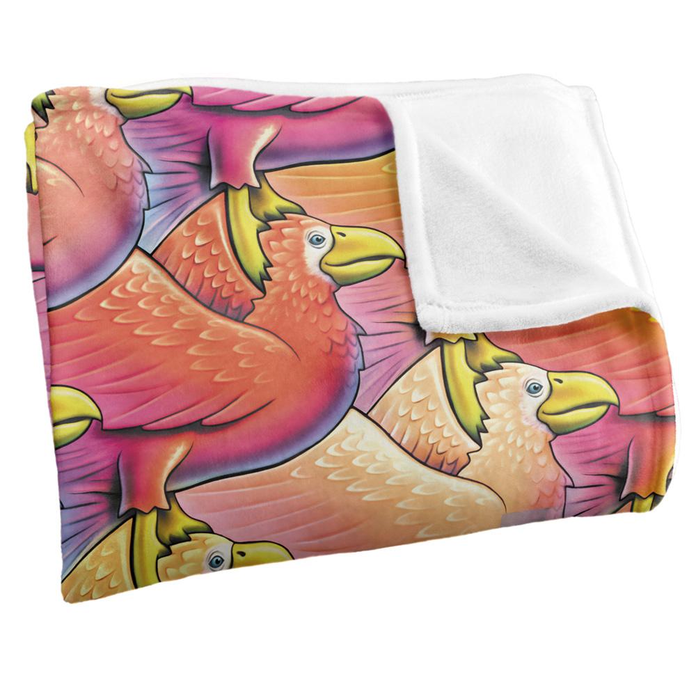 Royce McClure Schwarm Vögel Seidige Superweiche Decke