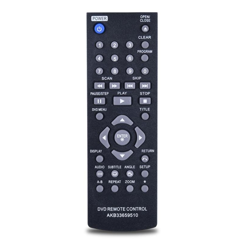 

Smart Remote Controller Replacement Remote Control for DVD Player DVX390 DP122 DVX440 DP520 DP522 DVX452 DVX450 1