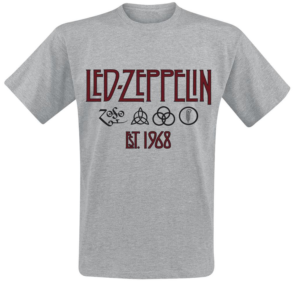 Y2k Led Zeppelin Graphic Cotton Band Tshirt Unisex Summer Short Sleeve Fashion Brand Tee Luxury Casual Vintage Tees