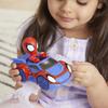 Hasbro Marvel Spidey and His Amazing Friends Spidey Action Preschool Ages Authentic Webcrawler, 4-inch (10 Cm) Figure, Vehicle, Toy, 3+, F7454,