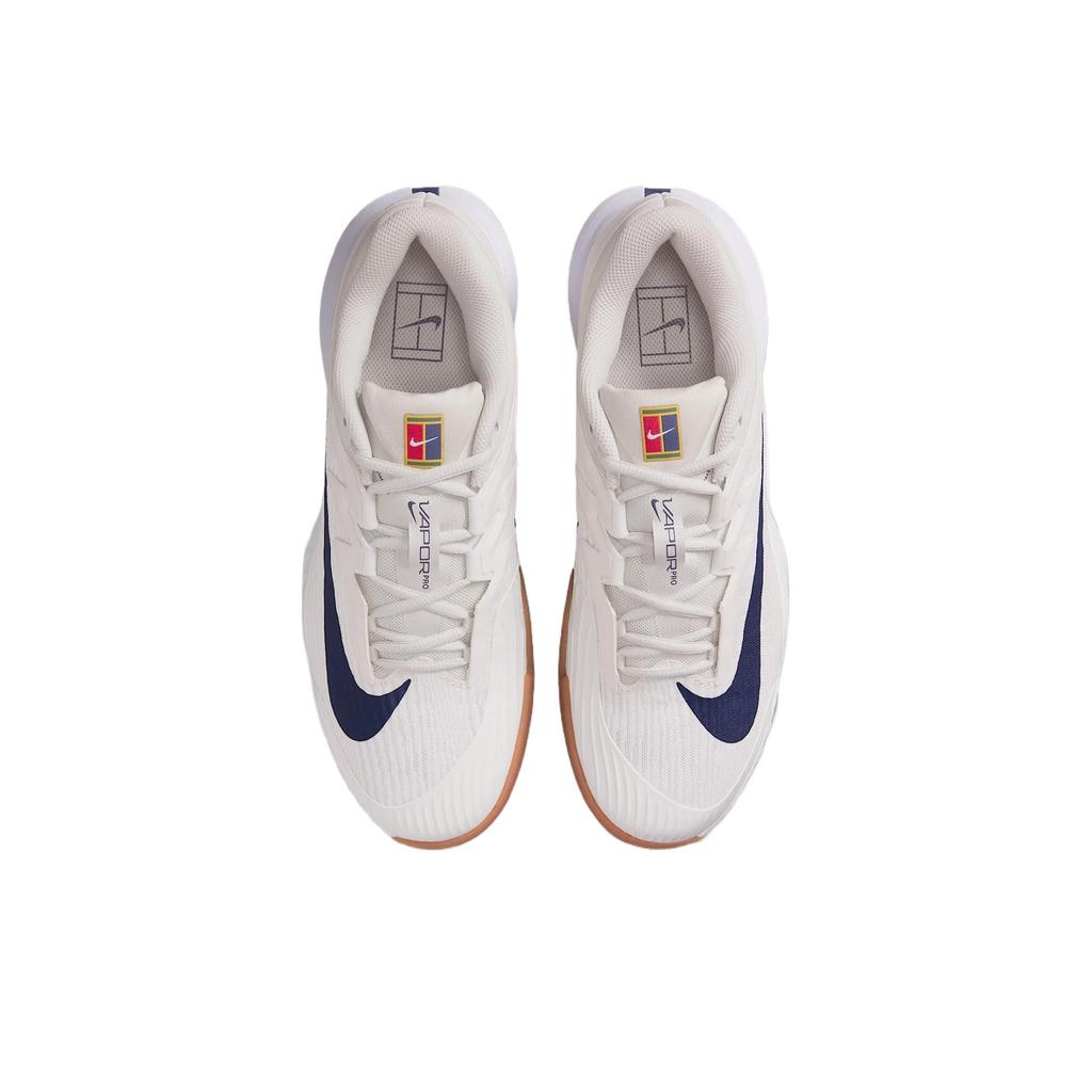 Nike Court Air Zoom Vapor Pro 3 HC Light Bone Binary Blue Herren Sneaker Creme Summit-White Phantom FZ2161-100