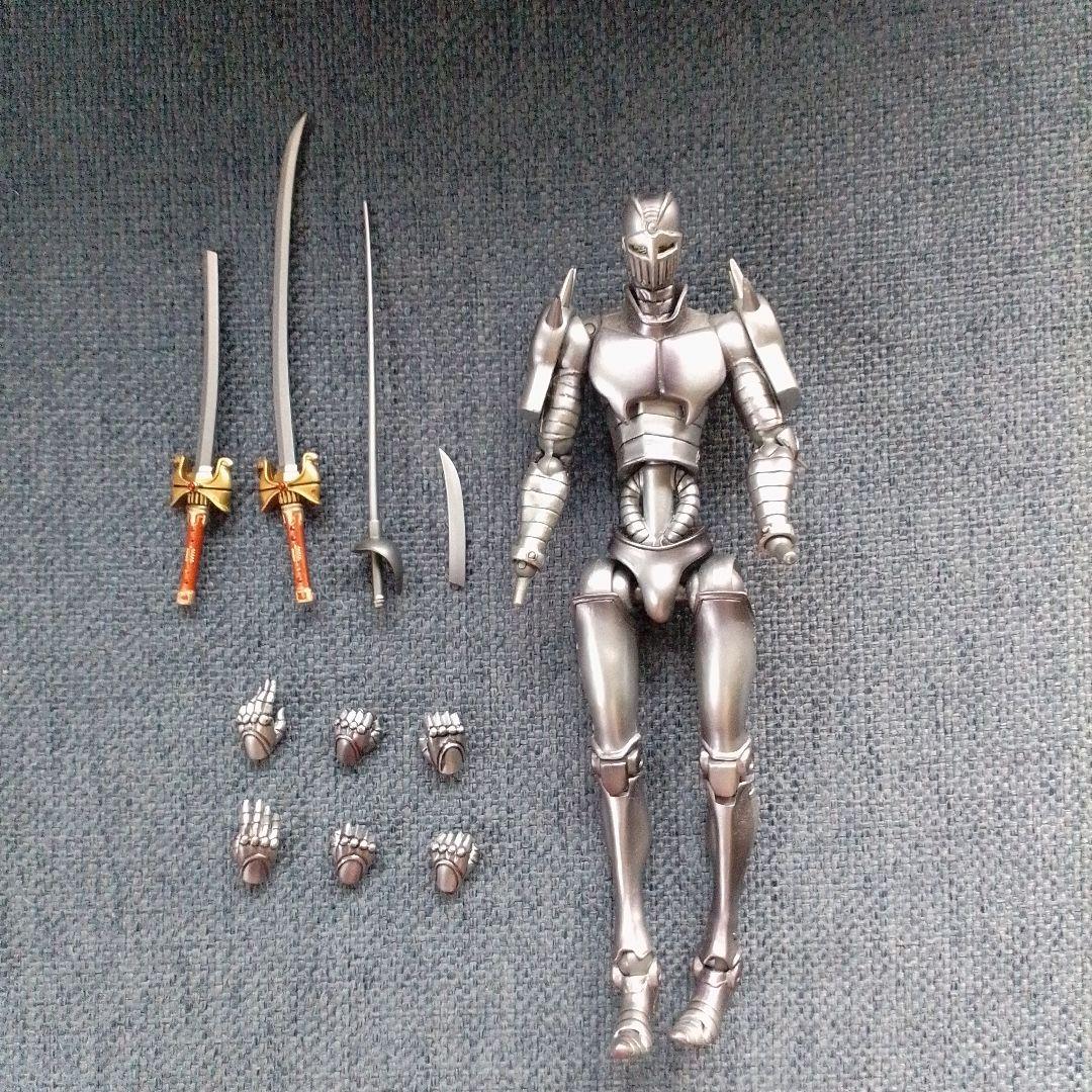 

[USED] Super moveable Jiyo-jiyo s Bizarre Adventure Part 3 Silver Chariot Figure