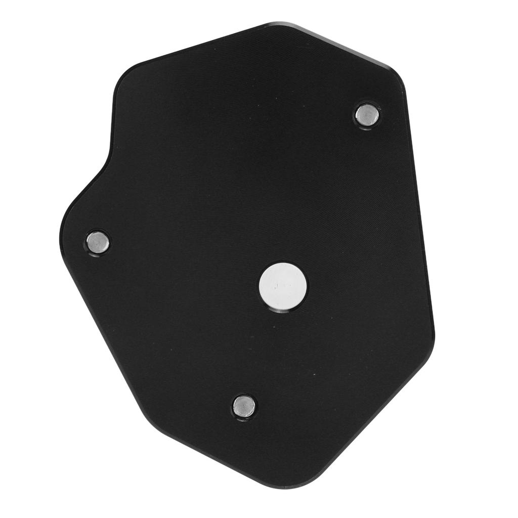 Motorcycle Kickstand Enlarged Plate Aluminium Alloy Replacement for Z650 Z900 2017‑2019Black