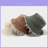 Retro Streetwear Denim Fisherman Hat With Wide Brim For Sun Protection In Summer