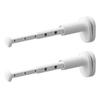 1/2Pcs Retractable Clothes Drying Rack Strong Load-bearing Simple Installation Foldable Hanger Pull-Out