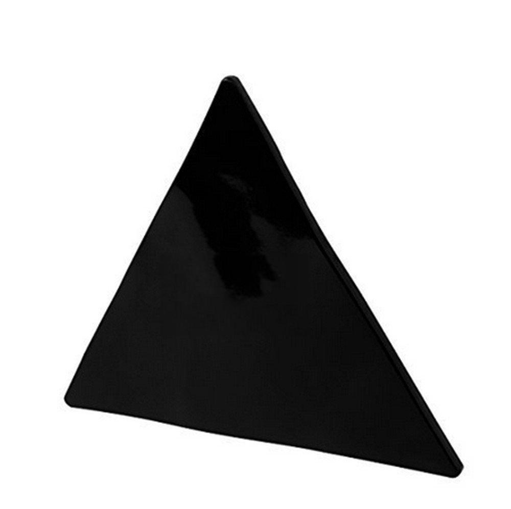 Super Glue Sticker-Triangle (Black) Clear