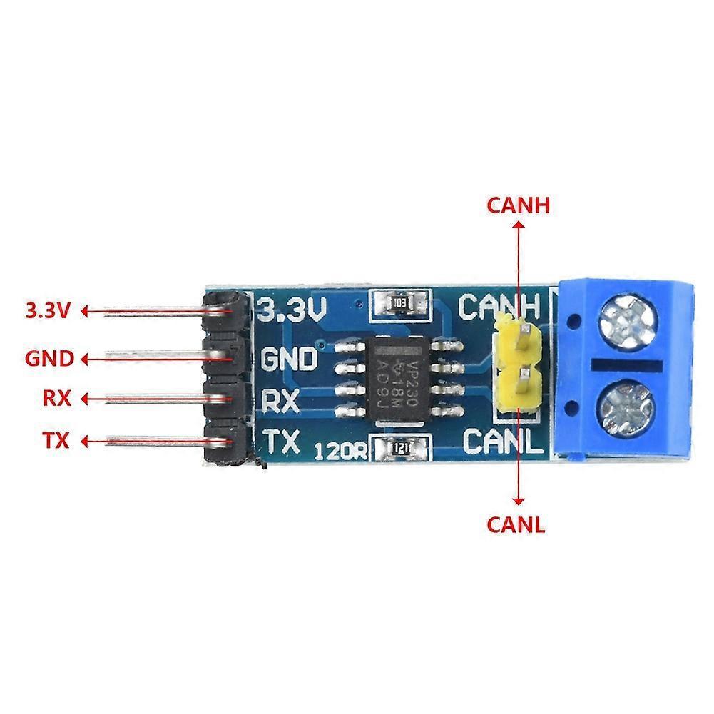 SN65HVD230 VP230 CAN Board CAN Network Transceiver Evaluation Development Module for Arduino Controller Board DC3V-3.6V