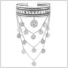Stylish Ethnic Dance Cuff Armband & Long Dangle Earrings Set