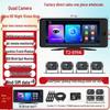 4K HD 360° Panoramic Dash Cam with Night Vision, Front & Rear Dual Recording, No-Wire Installation, Parking Monitor