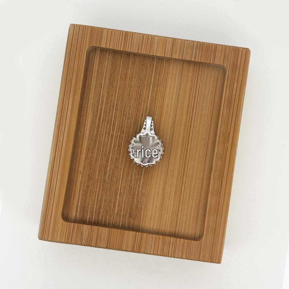 925 Sterling Silver Sunflower Princess Necklace - Luxury Design for Women