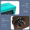 Coin Saving Mini ATM Rotating Password Code  Automatic Deposit Banknote Coin Bank Cash storage Box Piggy Bank Money Box