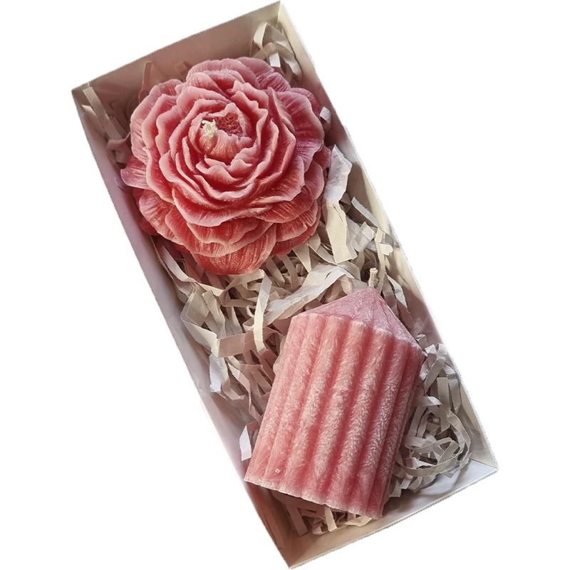 Аромасвечи, набор свечей ручной работы NWN-119 NeedleWoman   Яблочный штрудель (76681013)