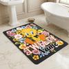Custom Name Tweety Bird Living Room Non-Slip Area Rug Soft Carpet for Bedroom Kids Playroom Sofa Office Home Decor Doormat