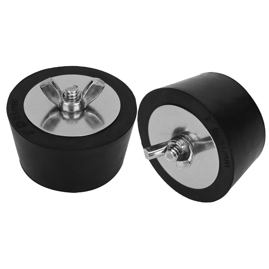 2PCS 2in Rubber Expansion Winterizing Plug for Swimming Pool Spa Pipework Winter Fittings