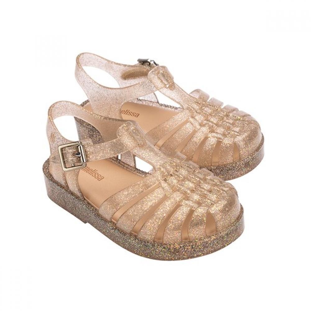 Mini Melissa Toebox Kids Jelly Shoes Shiny Baby Mskcg2tsph11