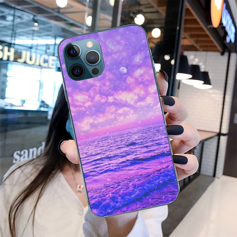 

Фиолетовый чехол для телефона iPhone 11 12 13 Pro Max 5s 6s 7 8 Plus X Xr Xs Max Se 2020 13 Mini чехол iphone 13 mini