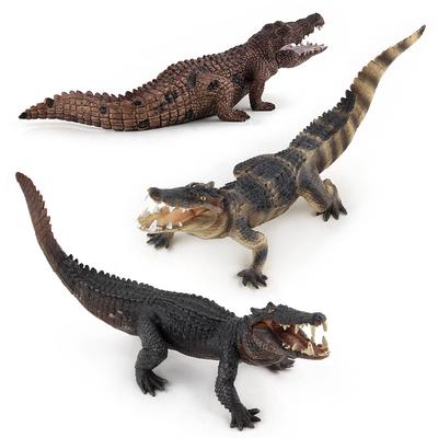 Simulated Wild Animal Model Large Pvc Crocodile Realistic Props Static Model Ornament Toy