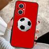 Football Soccer Ball Case For OPPO Reno 8 7 Lite Reno 3 4 5 6 Lite 8T 4Z 5Z Find X5 X2 X3 Lite Neo X6 Pro Cover