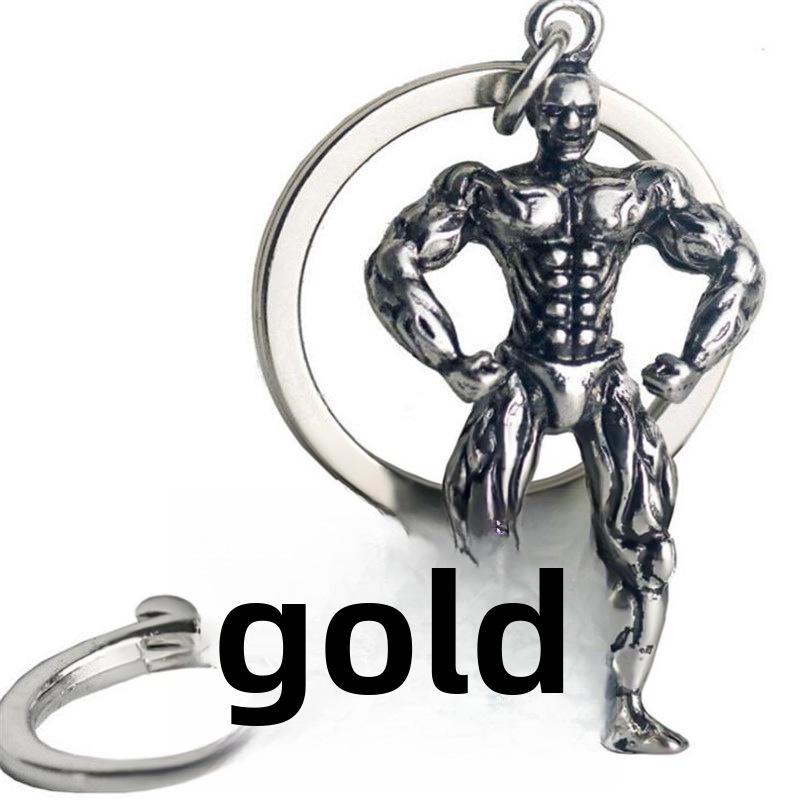 

Bodybuilder Keychain: Fitness & Muscle Car Accessory