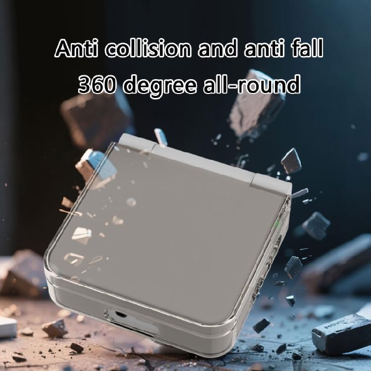 Hard Shell Scratchproof Dust Cover Clear Protective Case Game Console Shockproof Case Housing for Miyoo Flip/Flip V2