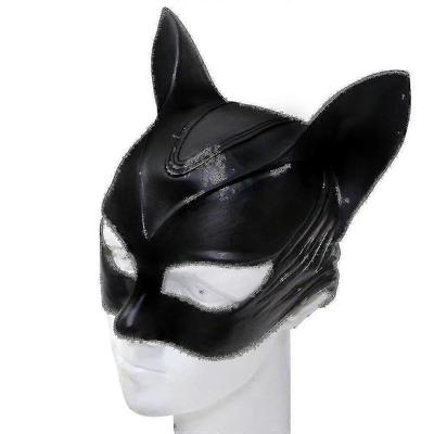 Žena Kočka Selina Kyle Maska Bruce Wayne Kostým Latex Maškarní Dospělý Halloween A