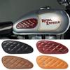 Trip Machine TANK PADS MINI LEDER DIAMANT Motorrad Tank Pad