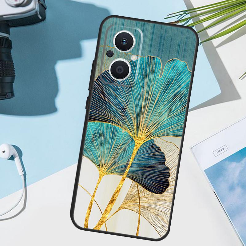 

Luxury Gold Foil Art Cover For OPPO Reno 13 F 10 11 12 14 Pro 11F 12F 14F 7 8 Lite OPPO Find X9 X8 X5 X6 Pro Case OPPO Reno12