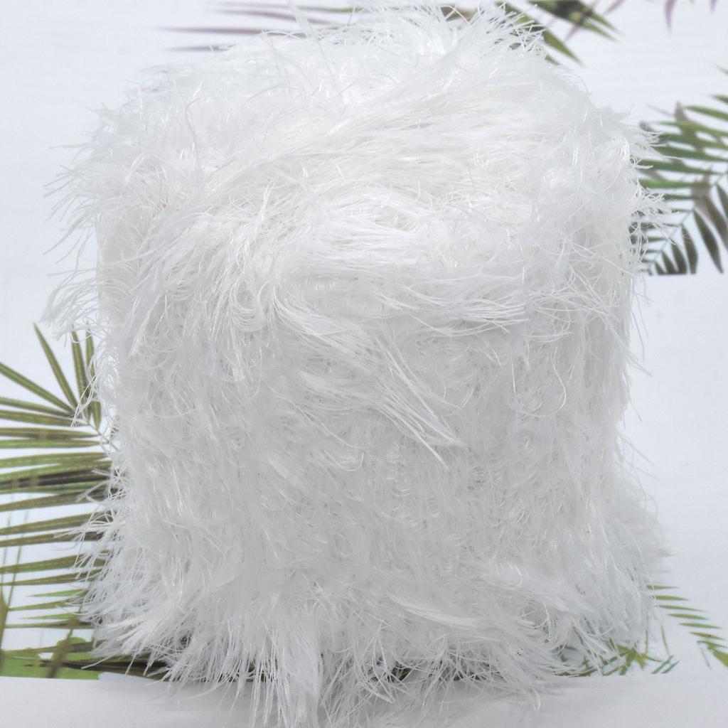 6 Stück 300g/10.56oz Nerz Samtgarn Ultraweiches Plüschgarn zum Stricken & Häkeln Luxus DIY Garn für Decken Schals Flauschiges Bastelgarn Setcx