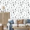 Forest and Spruce Trees Wallpaper for Living Room and Bedroom 50x1000