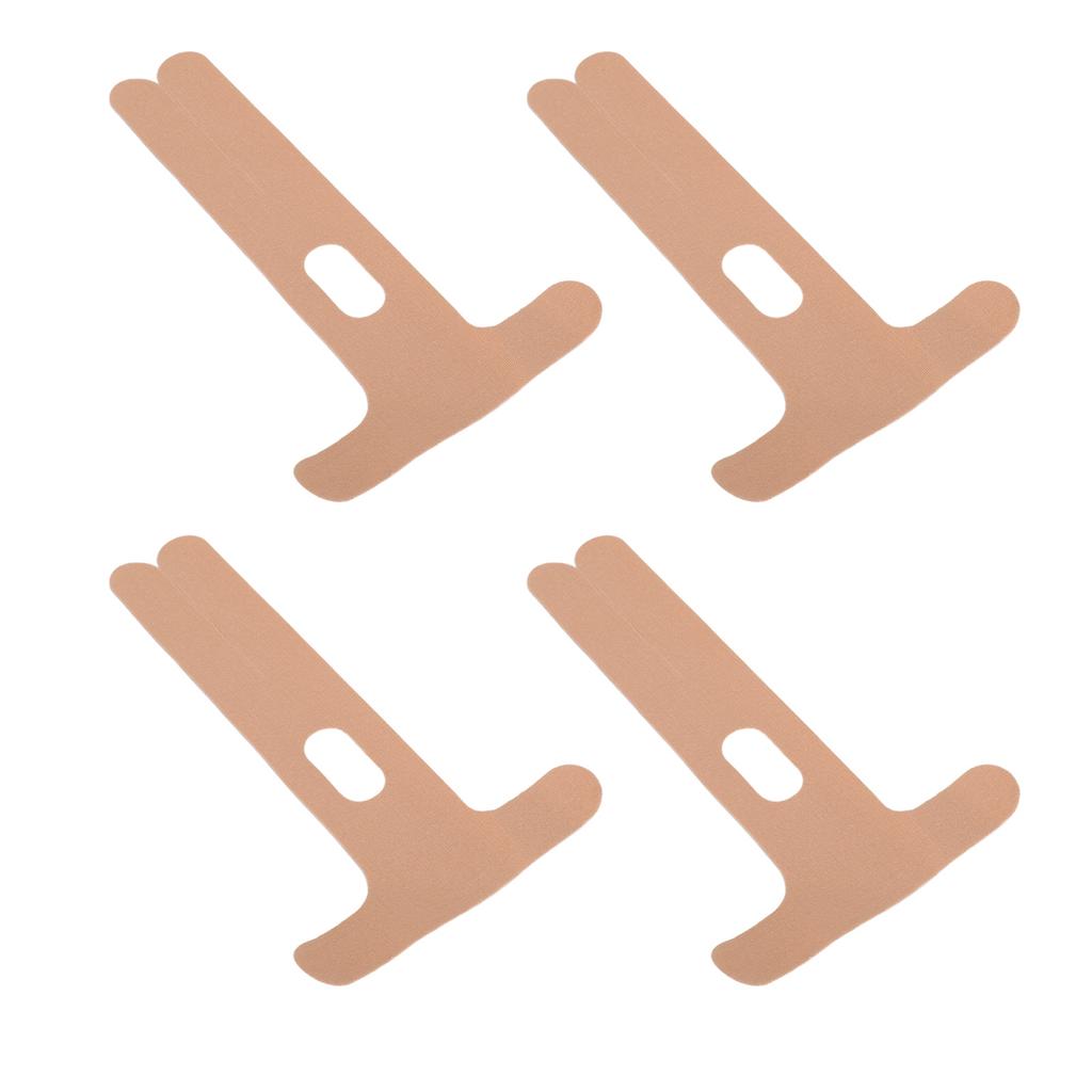 4pcs Precut Elbow Tape Waterproof Breathable Muscle Support Elastic Sports Tape for Running Basketball