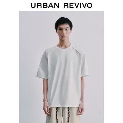 UR Men's Casual Raglan Sleeve Cotton T-Shirt