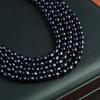 1String, Black Natural Freshwater Pearls, 6-7mm, Handmade Rice Pearl Beads for Jewelry Making DIY, Cheapest Items Available 36cm