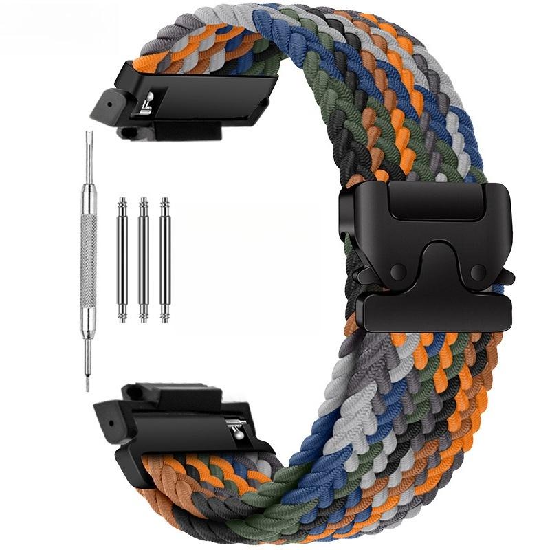 For Casio G-SHOCK GA100 110 120 GA2100 DW5600 GM110 GW5600 watchband 16mm nyoln woven watch strap magnetic buckle wristband