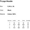 ThIs Is Never ThaT T Logo Hoodie Black
