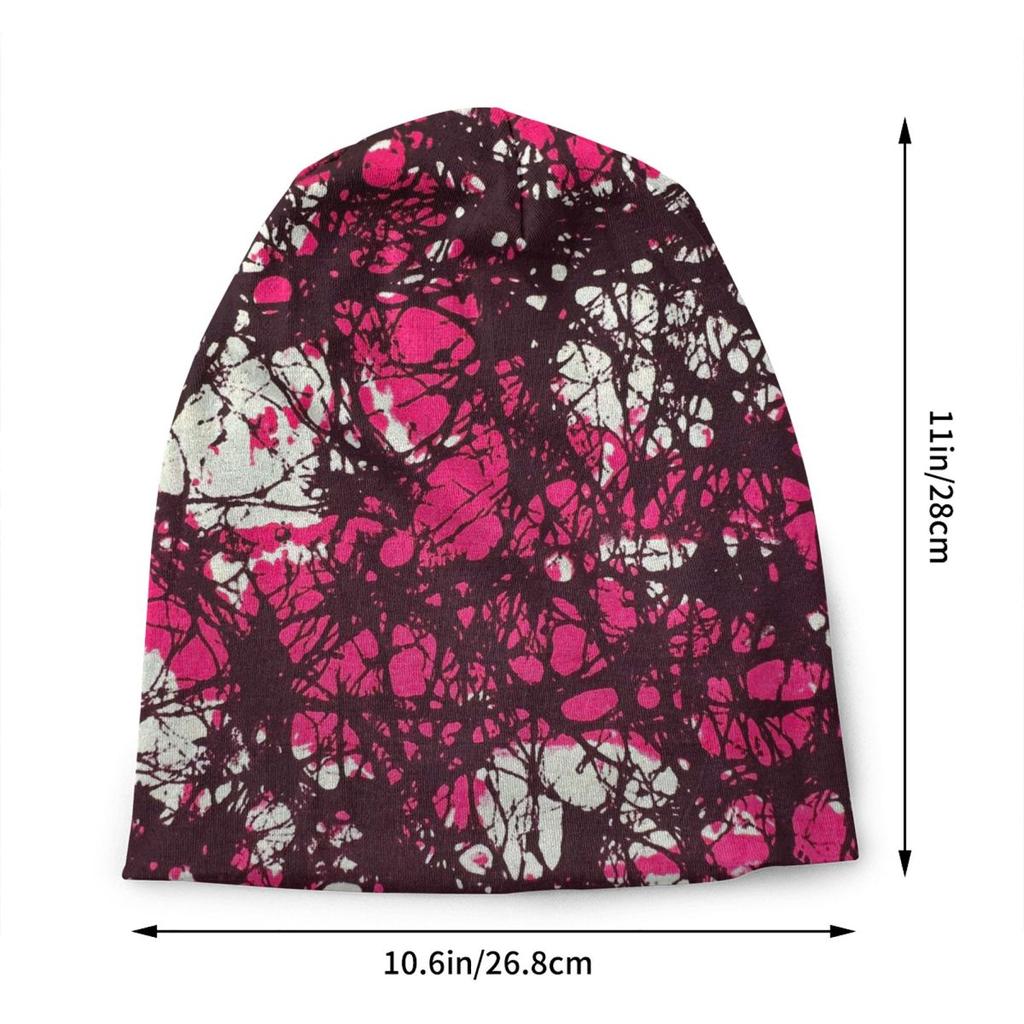 Custom Traditional African Ethnic Ankara Pattern Skullies Beanies Caps Unisex Street Winter Warm Knitted Hat Adult Bonnet Hats